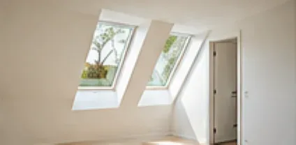 Renovering af værelse under skråvæg